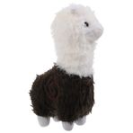 Toyvian Alpaka Peluş Oyuncak Sevimli Yumuşak Oyuncaklar Doldurulmuş Alpaka Oyuncak Alpaca Peluş Bebek Ayakta Peluş Bebek Doldurulmuş Yastık Rei Peluş Bez Bebek Pp Pamuk Çocuk Koyun Bebeği