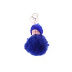 Toyvian Anahtar Zincirleri Kadın Anneler Günü Çanta Çekicilik Kolye Kabarık Peluş Anahtarlık Uyuyan Oyuncak Bebek Anahtarlık Ponpon Bebek Anahtarlık Kubaton Cüzdan Özlemek Cazibe