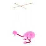 Toyvian Devekuşu Kuklası Oyuncak Bebek Arabası Kukla Iplik Kuklası Flamingo Ipli Kuklalar Ipli Kukla Bebek Duyu Bütünleme Oyuncakları Kuş Kuklası Ipliği Kaldır Ebeveyn-çocuk Hayvan