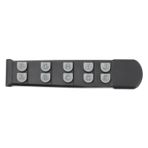 Toyvian Gitar Parmak Aletler Kulpları El Tutucu Tırnak Uygulaması Tuner El Kavrama Takım Kaset Gitarlar Üzülmek El Güçlendirici Tırnak El Alıştırması Pratik Kavramak Black Karın Kası