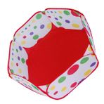 Toyvian Kiddie Topları Havuzu Çukur Oyun Parkı Çukur Için Yürümeye Başlayan Çocuklar Kiddie Havuzu Set Çadır Için Yürümeye Başlayan Kapalı Atış Yapmak Yürümeye Başlayan Çocuk