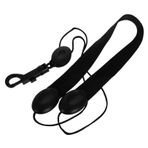Toyvian Klarnet boyun askısı saksafon askıları saksafon boyun askısı normal çıtçıtlı boyun Döner klipsli klarnet kayışı ayarlanabilir klarnet kayışı klarnet enstrümanı abs Black