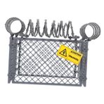 Toyvian koruyucu ağ oyuncaklar mini fence oyuncak bahçe dekorasyonu küçük plastik çit oyun alanı çiti gerçekçi oyuncak bahar çit mini çit hayvanlar için oyuncak çitler çit kaban karın kası