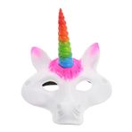 Toyvian Maskeler Retro Mardi Gras Parti Maskeleri 3d Köpük at Maskesi Cadılar Bayramı Maskeli Balo Kostüm Partisi Süslemeleri Için Uygun