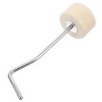 Toyvian Metal Bas Davul Pedal Tokmağı Kavisli Bas Davul Pedalı Çekiç Davul Sesiniz