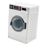 Toyvian Mini Çamaşır Makinesi Mini Yıkama Modeli Bebek Evi Çamaşır Makinesi Yıkama Ve Modeli Bebek Evi Aksesuarları Masa Süsleri Mini Mobilya Mini Seramik Karo Mobilya Modeli