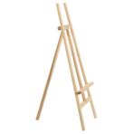 Toyvian Minik Şövale Küçük Şövale Mini Boyama Şövale Mini Boyama Standı Mini Şövale El Sanatları Bebek Evi Boyama Şövale Mini Şövale Modeli Diy Oyuncak Bebek Evi Minyatür M163 Ahşap