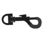 Toyvian saksafon askı kancası Kemer tokası ayrılabilir kanca dalış yaylı kancalar tetik yaylı kancalar Saksofon askısı kancası Yedek saksofon kancası döner klip köpek kancası ütü Black