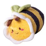 Toyvian sevimli yastık peluş çiçek arı bebek yatak atmak yastıklar yatağa yastık atmak çocuklar çiçek arı yastığı çiçek arı yastık peluş divan bal arısı melisa süslemek Oyuncak
