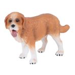 Toyvian Simülasyon Hayvan Modeli Köpek Heykelciği Plastik Köpek Heykelcik Bernard Köpek Heykeli Araba Gösterge Paneli Heykelcik Mini Köpek Figürleri Bulmaca Çocuk Oyuncak Seti Pvc
