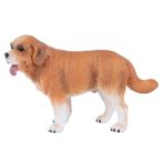 Toyvian Simülasyon Hayvan Modeli Plastik Köpek Heykelcik Bernard Köpek Heykeli Mini Köpek Figürleri Araba Gösterge Paneli Heykelcik Köpek Heykelciği Oyuncak Minyatür Çocuk Pvc Süslemek
