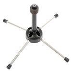 Toyvian Siyah klarnet küçük braket cc102 taşınabilir klarnet standı klarnet tutucu standı obua raf braketi Oboe standı Oboe askısı flüt raf tutucu üflemeli çalgı rafı plastik Black