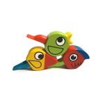 Toyvian Yaratıcı Düdük Bebek Üflemeli Çalgılar Ahşap Düdük Hayvan Çocuk Bambu Kuş Düdüğü
