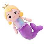 Toyvian yılan taslak dışlayıcı denizkızı yastık yaratıcı oyun oyuncaklar doldurulmuş oyuncak peluş kızı oyuncak denizkızı hediyeler rahat peluş oyuncak denizkızı prenses bebek çocuk