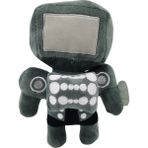Toyworld Skibidi Tuvalet Serisi Mecha Tv Adam Peluş Oyuncak Çocuk Hediye 25 cm (Yurt Dışından) - Yeşil