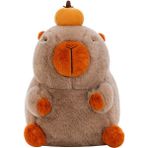 Toyworld Trabzon Hurması Kapibara Peluş Oyuncak Çocuk Hediyesi (Yurt Dışından) - Kahverengi