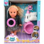 Toyx Asel 35 cm Altını Islatan ve Konuşan Et Bebek