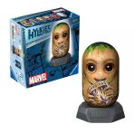 Toyz Dükkanım 011606 Hylkies Marvel - Groot 54 Parça Puzzle - No:11 - Ravensburger Kız Erkek Çocuk Oyuncak Eğitici
