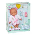 Toyz Dükkanım 030031 Sun-Bebek Bebeldu Banyo Saati Kız Erkek Çocuk Oyuncak Eğitici Oyuncaklar