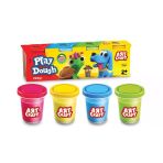 Toyz Dükkanım 03280 Dede, Art Craft 4'Lü Oyun Hamuru 224 Gr / +2 Yaş Kız Erkek Çocuk Oyuncak Eğitici Oyuncaklar