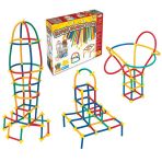 Toyz Dükkanım 03462 Dede, Süper Bambu Çubuklar - 300 Parça / +3 Yaş Kız Erkek Çocuk Oyuncak Eğitici Oyuncaklar