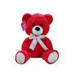 Toyz Dükkanım 1178Kr Selay, Oturan Ayı 37Cm Kırmızı Kız Erkek Çocuk Oyuncak Eğitici Oyuncaklar