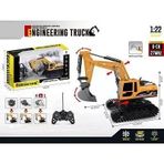 Toyz Dükkanım 689-909 11 Kanal Duman Atn Metal İş Makinası Kız Erkek Çocuk Oyuncak Eğitici Oyuncaklar