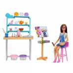 Toyz Dükkanım Barbie'nin Sanat Atölyesi Hcm85 Kız Erkek Çocuk Oyuncak Eğitici Oyuncaklar