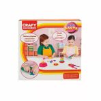 Toyz Dükkanım Crafy Nefis Pasta Oyun Hamur Seti 200 G 17 Parça Kız Erkek Çocuk Oyuncak Eğitici Oyuncaklar