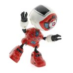 Toyz Dükkanım Dekoratif Sesli Işıklı Mini Sevimli Kırmızı Robot Kız Erkek Çocuk Oyuncak Eğitici Oyuncaklar