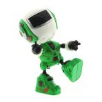 Toyz Dükkanım Dekoratif Sesli Işıklı Mini Sevimli Yeşil Robot Kız Erkek Çocuk Oyuncak Eğitici Oyuncaklar