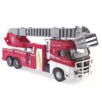 Toyz Dükkanım Die Cast Model Çek Bırak Asansörlü İtfaiye Kamyonu Kız Erkek Çocuk Oyuncak Eğitici Oyuncaklar