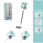 Toyz Dükkanım Dikey Elektrik Süpürgesi Yeşil-Gri (3 İn1) Kapalı Kutu Kız Erkek Çocuk Oyuncak Eğitici Oyuncaklar