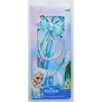 Toyz Dükkanım Disney Frozen Elsa Asa-Kolye-Bileklik Seti Kız Erkek Çocuk Oyuncak Eğitici Oyuncaklar