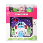 Toyz Dükkanım Er-123 Güzel Evim Aksesuarlı Kız Erkek Çocuk Oyuncak Eğitici Oyuncaklar