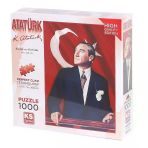 Toyz Dükkanım Ks Games Atatürk Ve Türk Bayrağı Puzzle 1000 Parça 20728 Kız Erkek Çocuk Oyuncak Eğitici Oyuncaklar