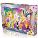 Toyz Dükkanım Ks Tangled Puzzle 200 Parça Kız Erkek Çocuk Oyuncak Eğitici Oyuncaklar