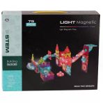 Toyz Dükkanım Magnetic Tiles Light Version 75 Parça Kız Erkek Çocuk Oyuncak Eğitici Oyuncaklar