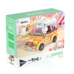 Toyz Dükkanım P885304 Panlos Köfte Arabası 622 Parça Blok Seti -Vagon Life Kız Erkek Çocuk Oyuncak Eğitici Oyuncak