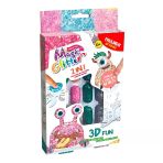 Toyz Dükkanım Paulinda Magic Glitter 2N1 3D Fun Hobi Set S00095583 Kız Erkek Çocuk Oyuncak Eğitici Oyuncaklar