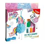 Toyz Dükkanım Paulinda Magic Glitter 2N1 Dıy Keychains Hobi Set S00095608 Kız Erkek Çocuk Oyuncak Eğitici Oyuncakl