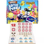 Toyz Dükkanım Playwood Ahşap Eğitici Puzzle Sayılar Kız Erkek Çocuk Oyuncak Eğitici Oyuncaklar