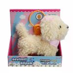 Toyz Dükkanım S01002858 Yürüyen Sevimli Köpek Sesli Beyaz-Sun Kız Erkek Çocuk Oyuncak Eğitici Oyuncaklar