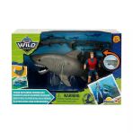 Toyz Dükkanım S01049012 Wild Quest Köpek Balığı Ve Dalgıç Adam Oyun Seti Kız Erkek Çocuk Oyuncak Eğitici Oyuncakla