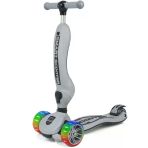 Toyz Dükkanım Smart Oturaklı 3 Tekerlekli Işıklı Scooter Bebe Gri Kız Erkek Çocuk Oyuncak Eğitici Oyuncaklar