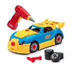 Toyz Dükkanım Sök Tak Spor Araba 30 Parça - 661-184 Kız Erkek Çocuk Oyuncak Eğitici Oyuncaklar