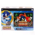 Toyz Dükkanım Sonic 200 Parça Puzzle -Lç Kız Erkek Çocuk Oyuncak Eğitici Oyuncaklar