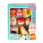 Toyz Dükkanım Sq Mm0018 Micromallows 4 Figür 4 Aksesuar Set -Necotoys Kız Erkek Çocuk Oyuncak Eğitici Oyuncaklar