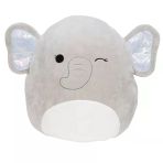Toyz Dükkanım Squishmallow Gümüş Fil 20Cm Kız Erkek Çocuk Oyuncak Eğitici Oyuncaklar