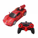 Toyz Dükkanım Transforming Robot Racer Uzaktan Kumandalı Sesli Ve Işıklı Robotlar Kız Erkek Çocuk Oyuncak Eğitici